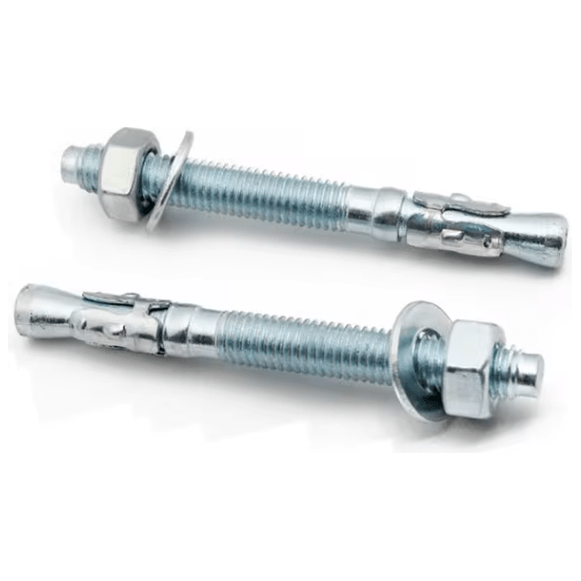 100 Pack M8 Anchor Bolts 75mm - Warehouse Storage Products