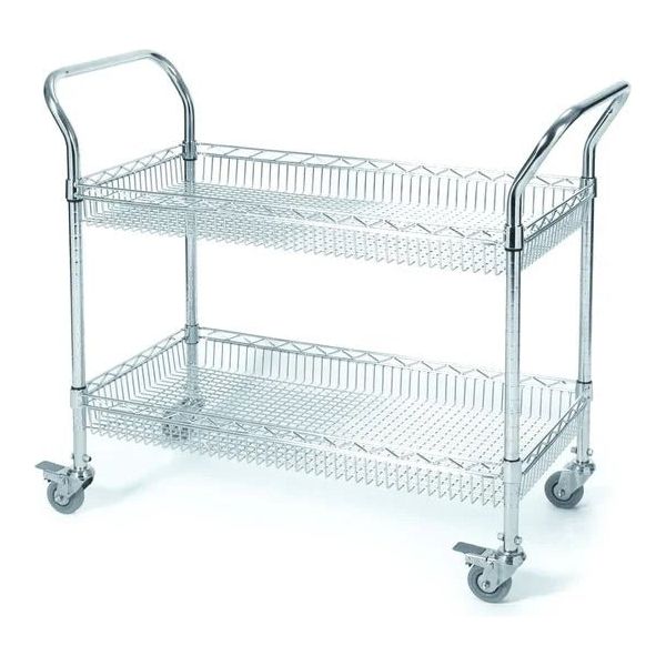2 & 3 Tier Basket Trolleys - Warehouse Storage Products