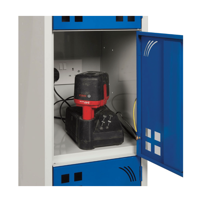 Battery & Tool Charging Lockers - Warehouse Storage Products