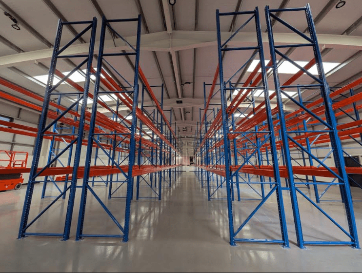 Heavy Duty 12m High Pallet Racking plus Various Number of Levels - Warehouse Storage Products
