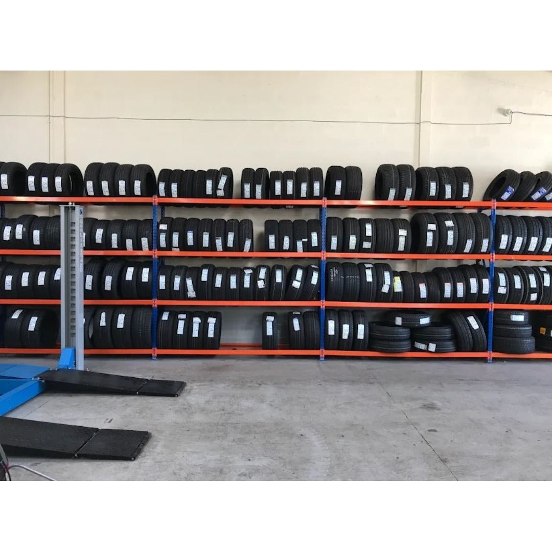 Heavy Duty Industrial Tyre Racking for Car Tyres - Warehouse Storage Products
