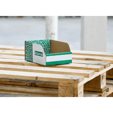 K - Bins 200mm Packs of 50 - All 100mm High - Warehouse Storage Products