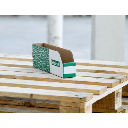 K - Bins 300mm Packs of 50 - All 100mm High - Warehouse Storage Products