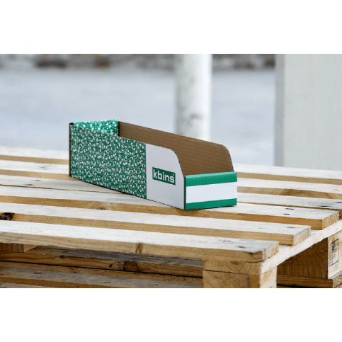 K - Bins 400mm Packs of 50 - All 100mm High - Warehouse Storage Products