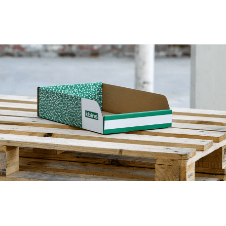 K - Bins 400mm Packs of 50 - All 100mm High - Warehouse Storage Products