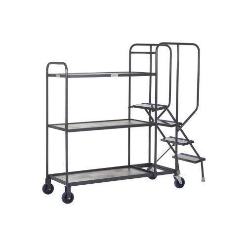 Order Picking Trolleys with Steps - Warehouse Storage Products