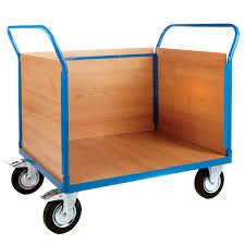 Platform Trucks with Sides & Ends - Warehouse Storage Products