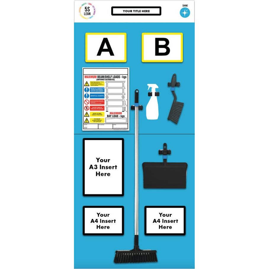 Rack End Cleaning Board (Double) - Warehouse Storage Products