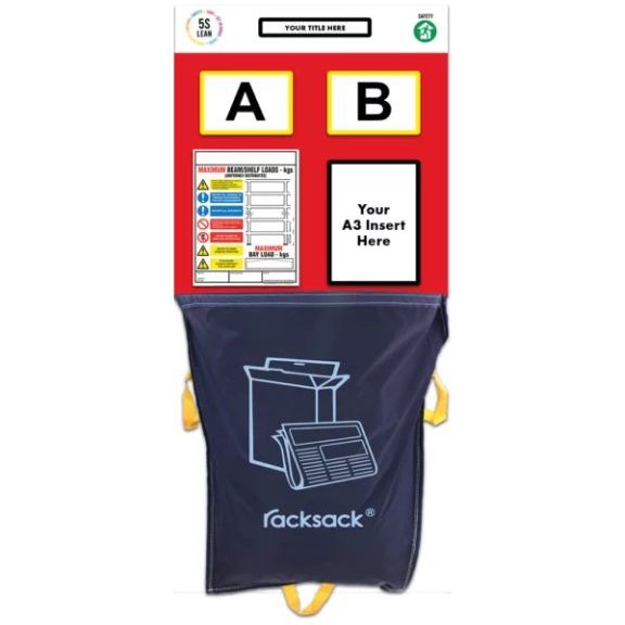 Rack End Rack Sack Board (Double) - Warehouse Storage Products