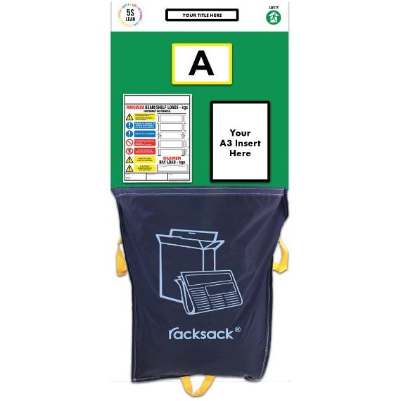 Rack End Rack Sack Board (Single) - Warehouse Storage Products