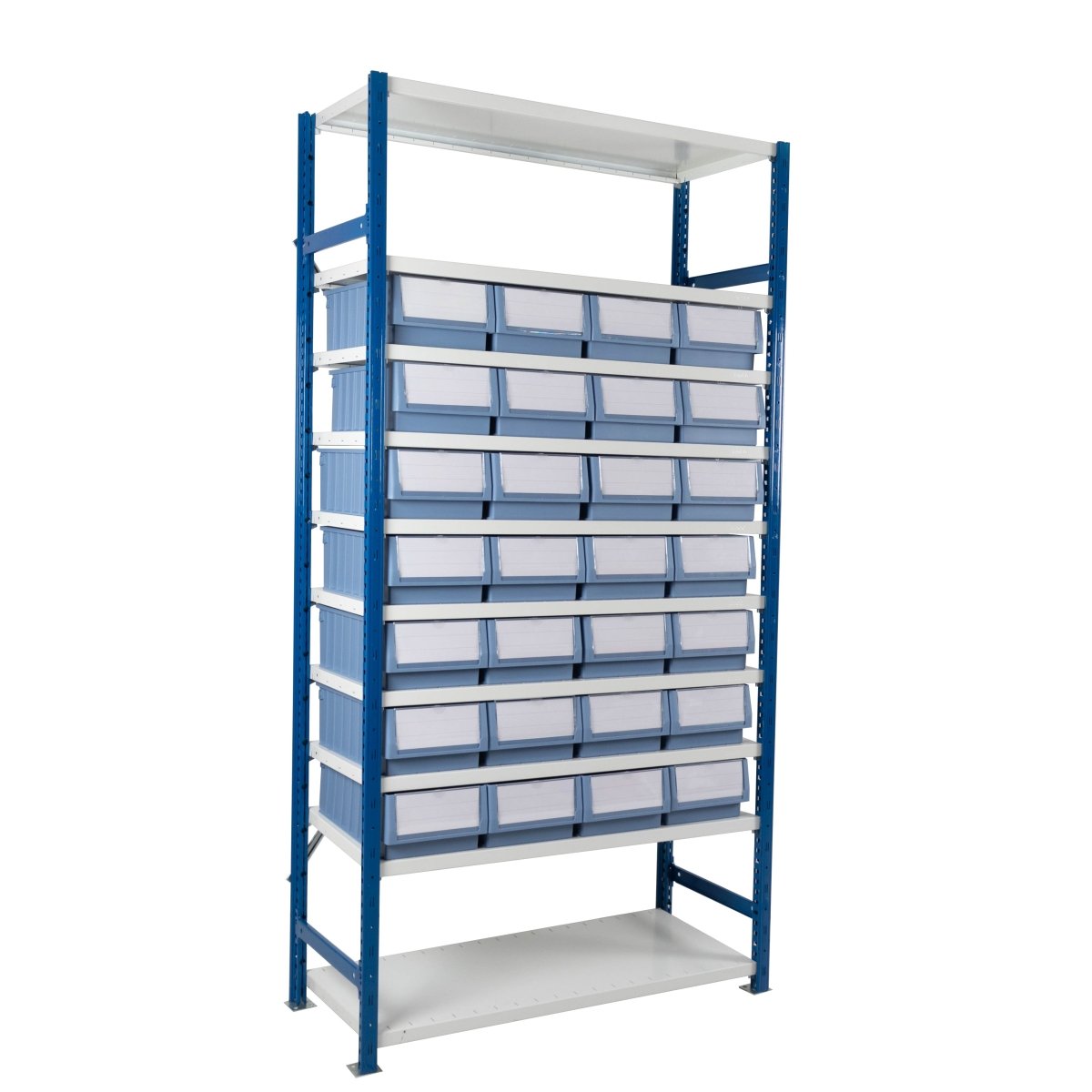 Shelf Trays on Racks - 2000H x 1000W x 500D - Warehouse Storage Products