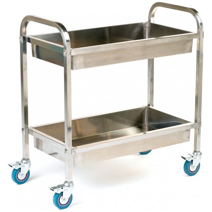 Stainless Steel Tray Trolley - Warehouse Storage Products