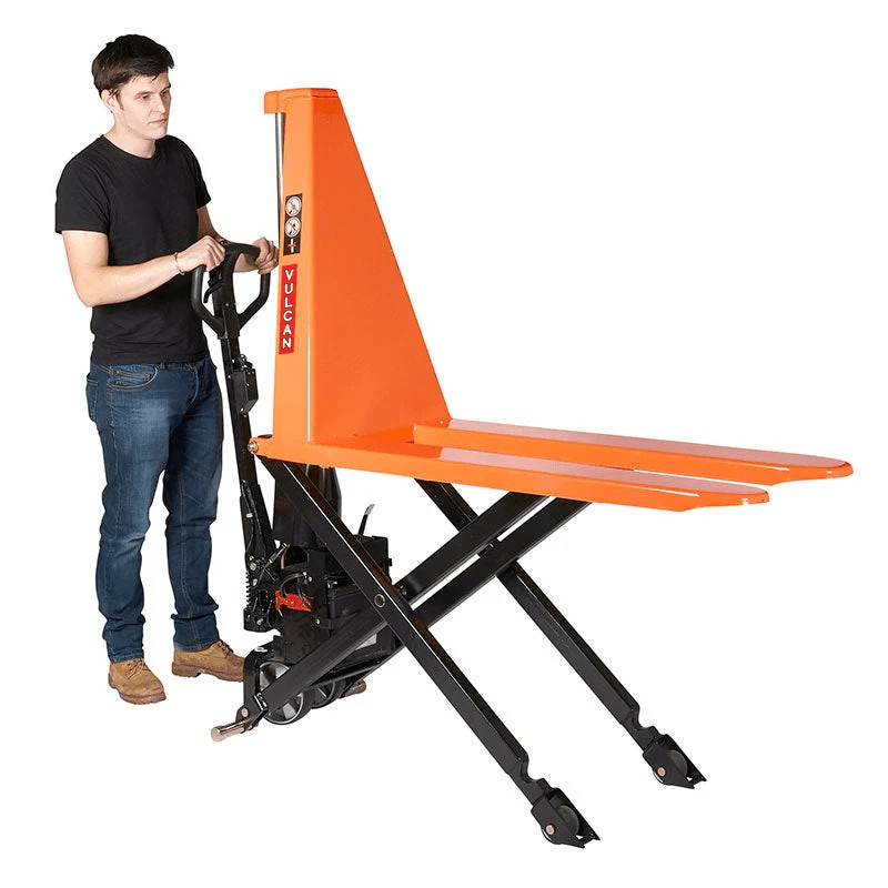 Vulcan Electric High Lift Power Truck - Warehouse Storage Products