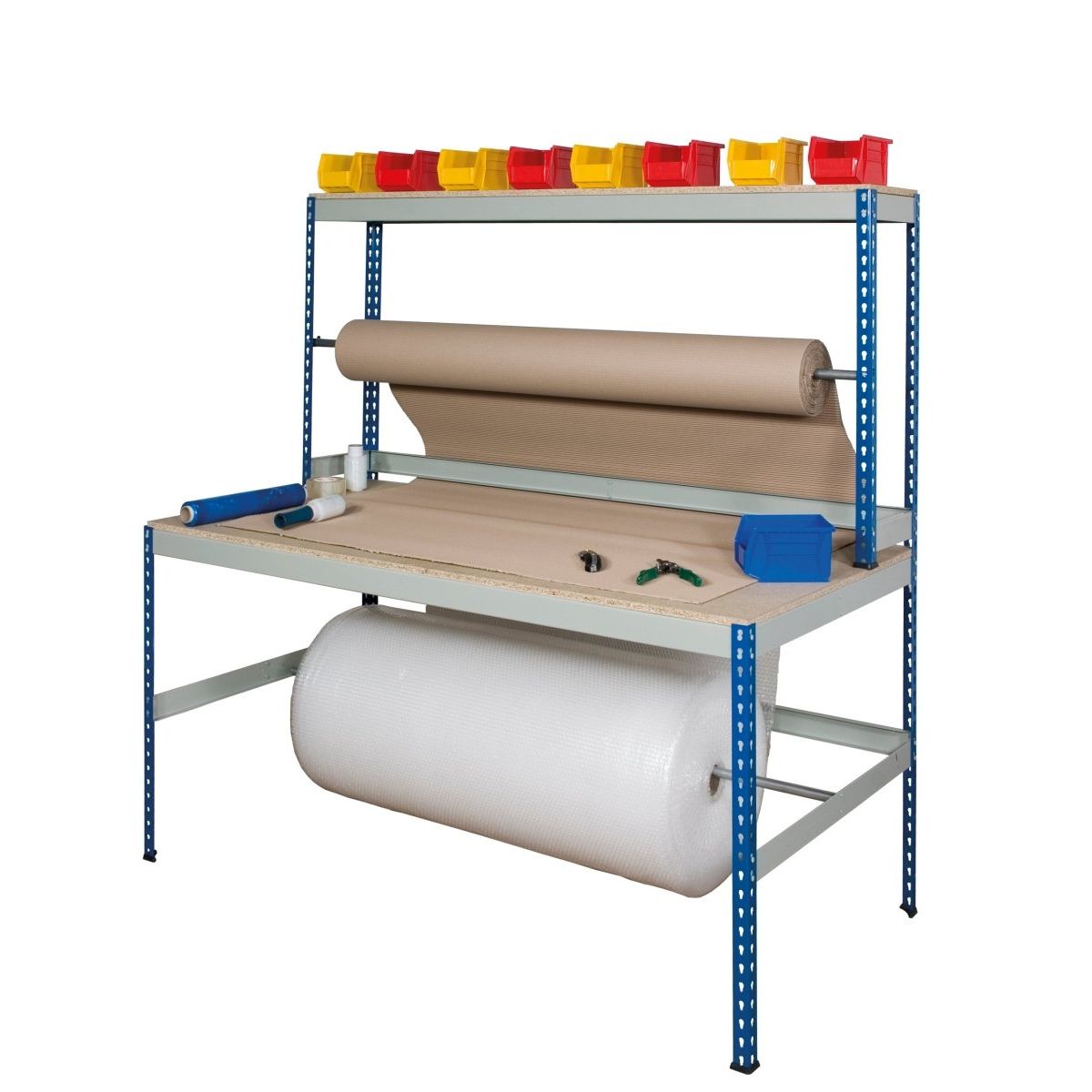 Wide Packing Workstation - Warehouse Storage Products