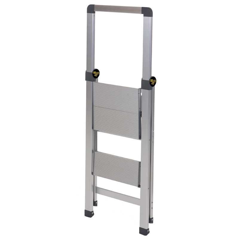 Climb-It Slim Folding Steps (2, 3 & 4 Treads) - Warehouse Storage Products