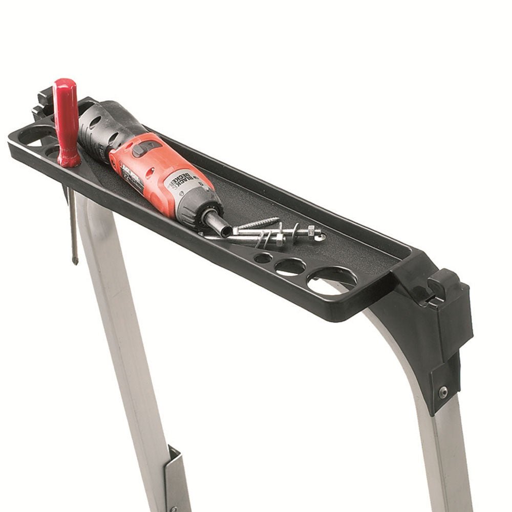 Easy Slope Aluminium Folding Leader Steps (2, 3 & 4 Treads) - Warehouse Storage Products