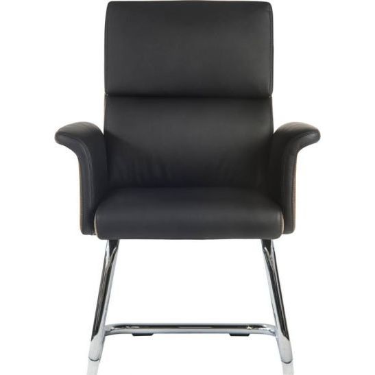 Office Elegance Visitor Faux Leather Chair (2 Colors) - Warehouse Storage Products