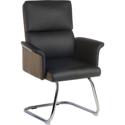 Office Elegance Visitor Faux Leather Chair (2 Colors) - Warehouse Storage Products