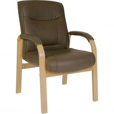 Richmond Bonded Leather Visitor Chair - Warehouse Storage Products