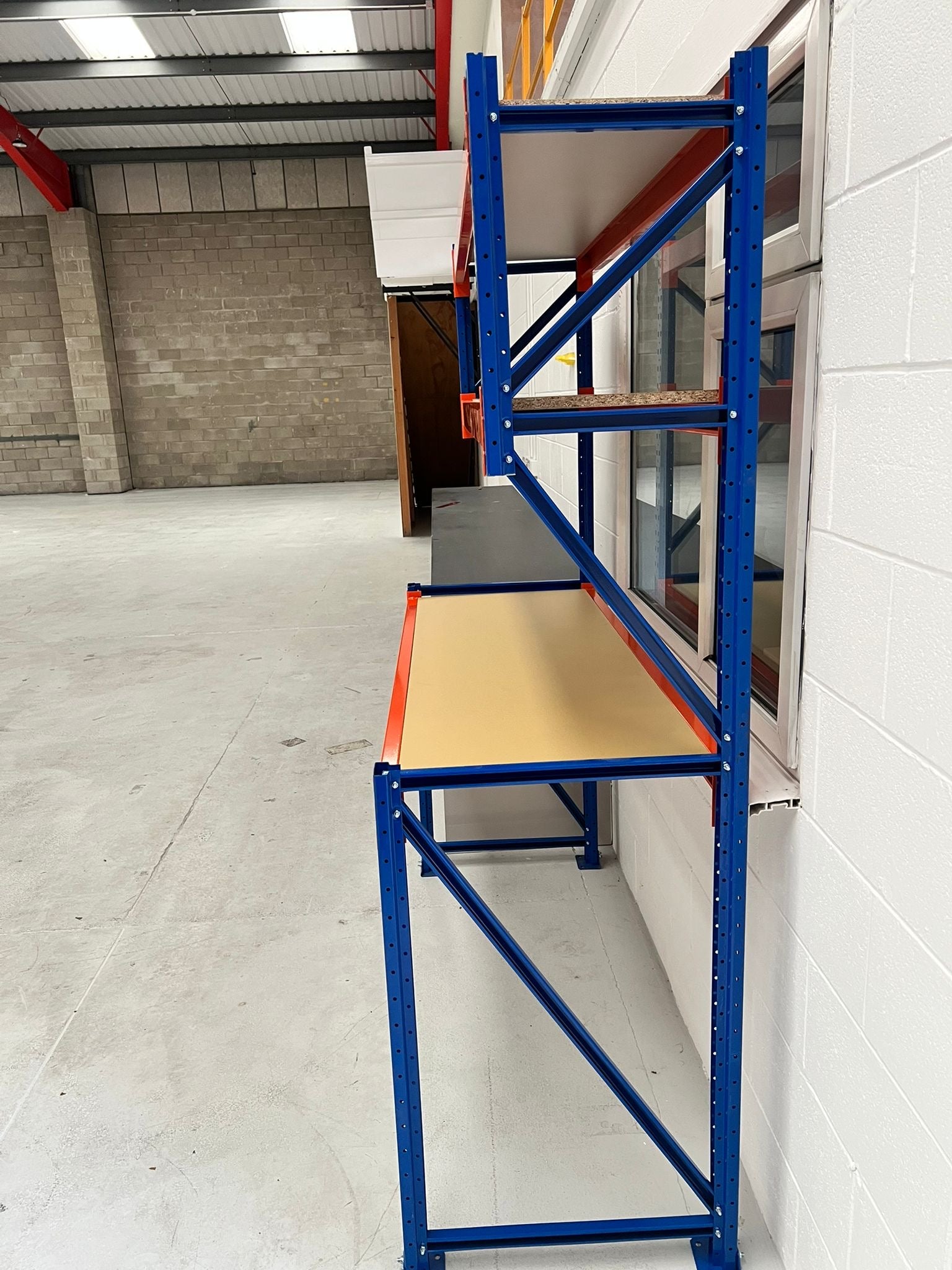 4 Tier Heavy Duty Packing Workbench 2000mm h x 600mm d x 2100mm w