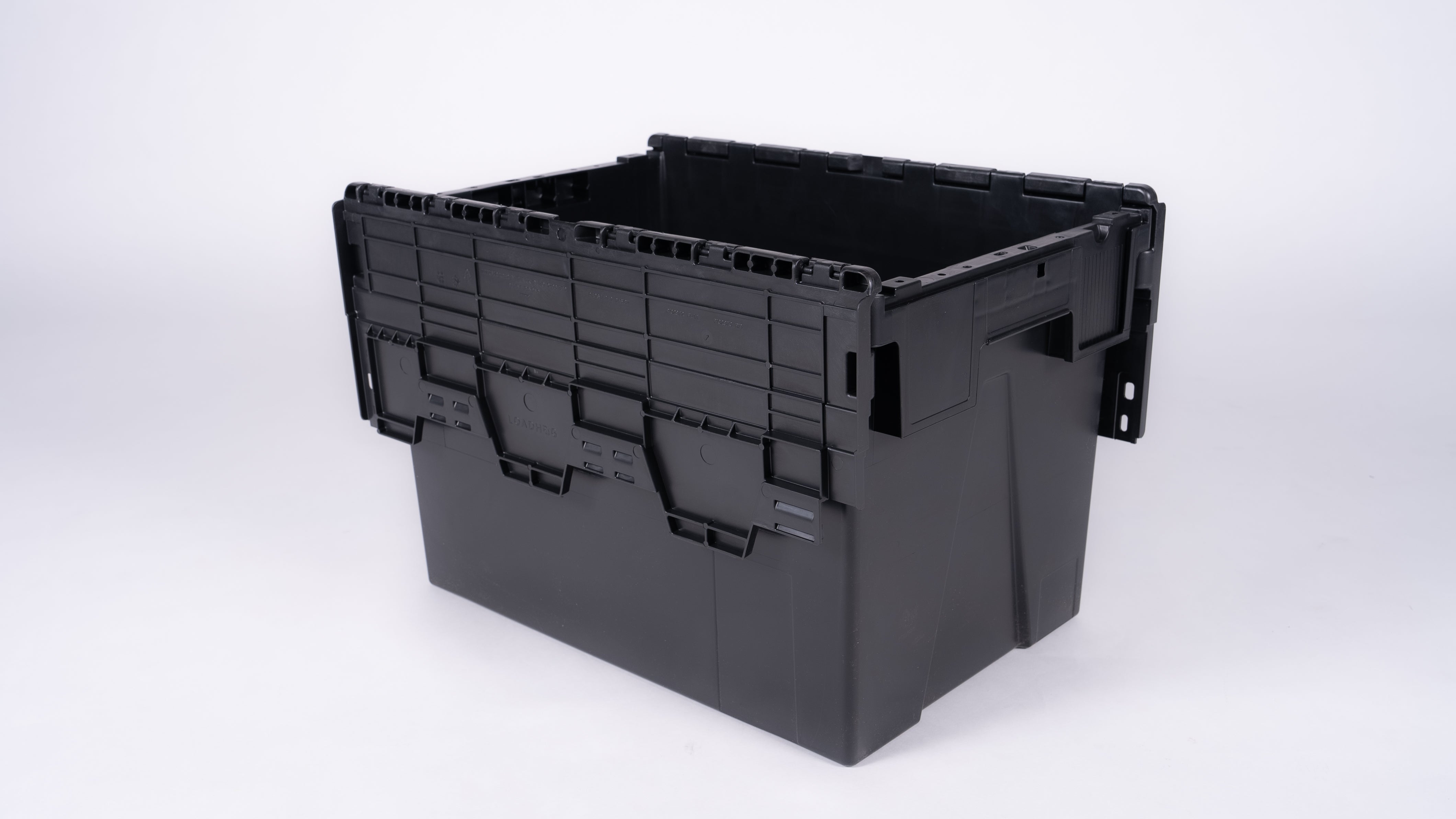 Attached Lid Nested Euro Storage Container 600mm x 400mm