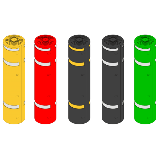 BRANDSAFE Lamp & Sign Post Wrap - Warehouse Storage Products