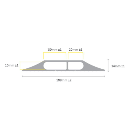 CablePro Data 3M & 9M Multi Cable Protector - Warehouse Storage Products