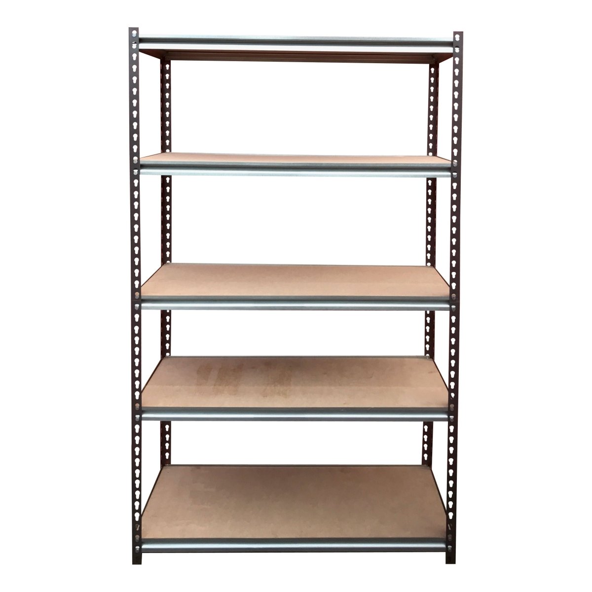 Corner 5 Shelf Shelving with 2 Extra Bays - Warehouse Storage Products