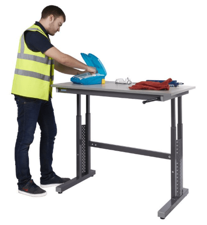 Cost Saver Height Adjustable Workbenches - Warehouse Storage Products
