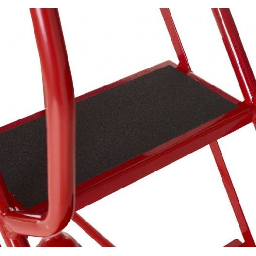 Domed Feet Steps (Red) - Warehouse Storage Products