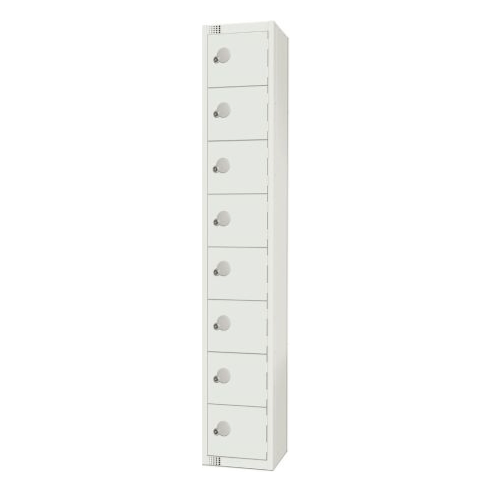 Elite White Lockers - Warehouse Storage Products