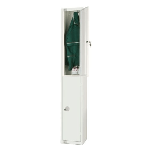Elite White Lockers - Warehouse Storage Products