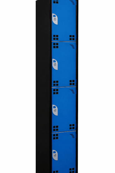 Express Tool Charging Lockers with Perforated Doors - Warehouse Storage Products