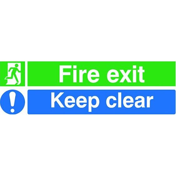 Fire Safety & Emergency Signs - Warehouse Storage Products