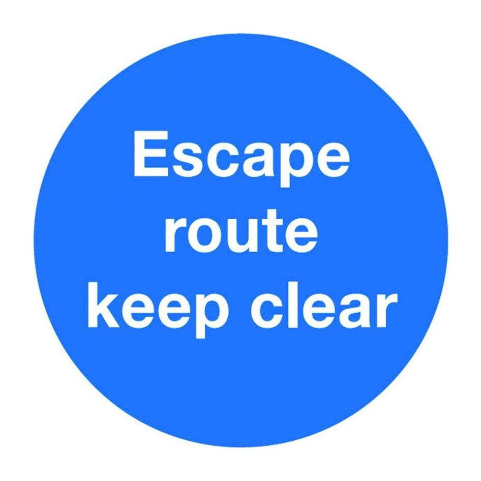 Fire Safety & Emergency Signs - Warehouse Storage Products