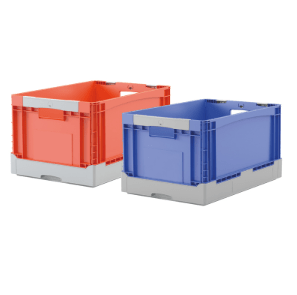 Folding Euro Containers Without Lid - Warehouse Storage Products