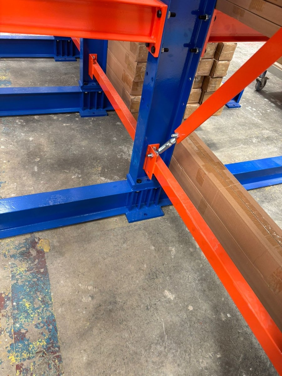 Heavy Duty Cantilever Racking 2.5m h x 0.9m w x 0.7m d - Warehouse Storage Products