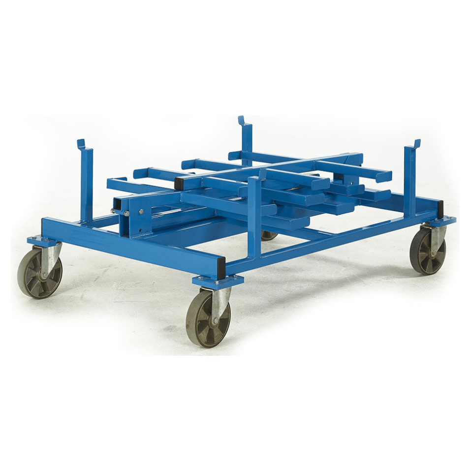 Heavy Duty Mobile Bar Storage Rack - Warehouse Storage Products