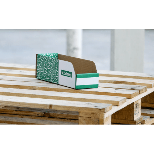 K - Bins 300mm Packs of 50 - All 100mm High - Warehouse Storage Products