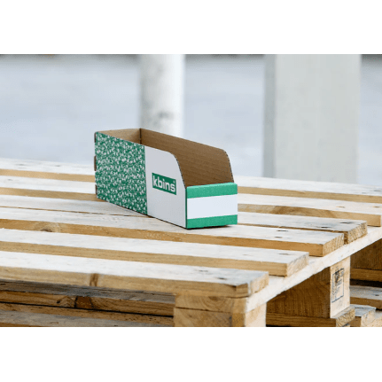 K - Bins 300mm Packs of 50 - All 100mm High - Warehouse Storage Products