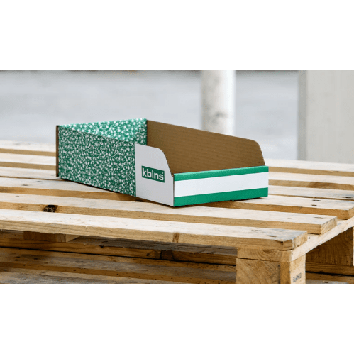 K - Bins 400mm Packs of 50 - All 100mm High - Warehouse Storage Products