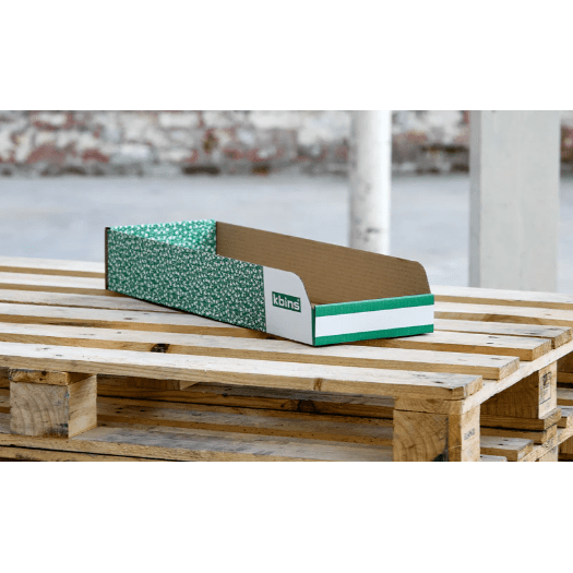 K - Bins 600mm Packs of 50 - All 100mm High - Warehouse Storage Products