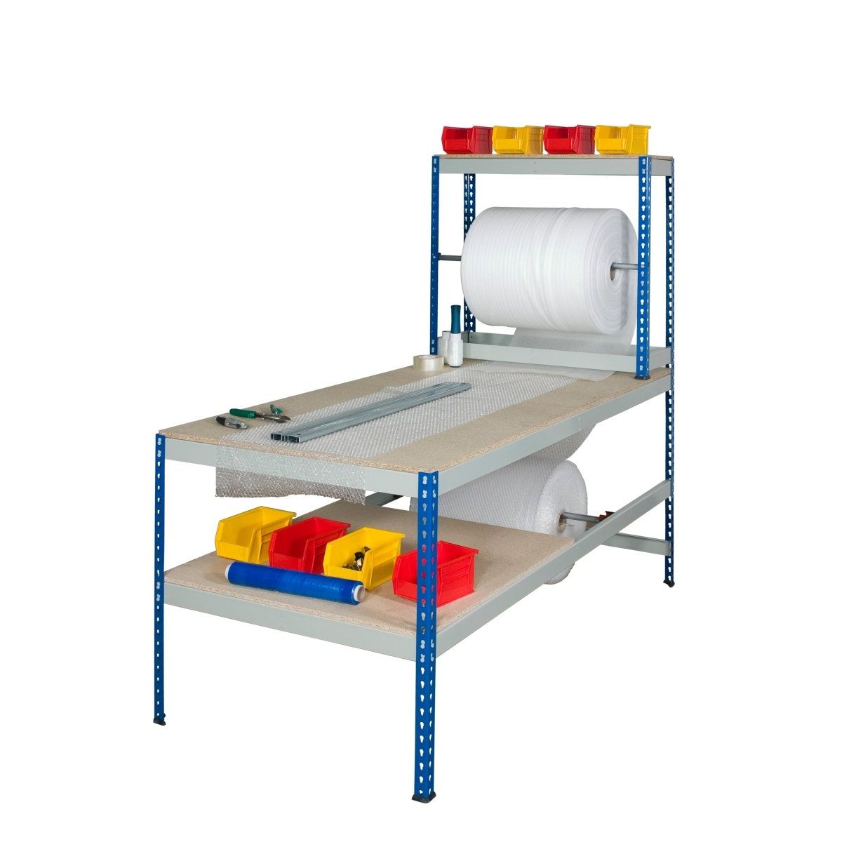 Long Packing Workstation - Warehouse Storage Products
