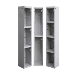 Perspex Door Lockers - Warehouse Storage Products