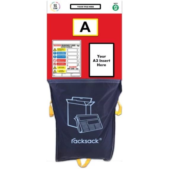 Rack End Rack Sack Board (Single) - Warehouse Storage Products