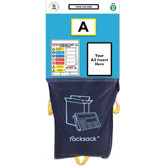 Rack End Rack Sack Board (Single) - Warehouse Storage Products