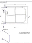 Adjustable Hoop D Bar Dividers Vertical Racking