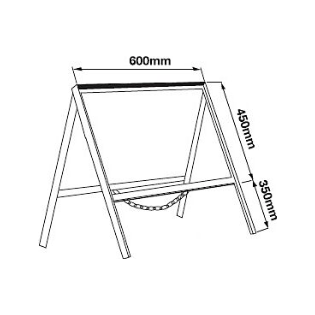 Stanchion Signs (Single & Double Sided) - Warehouse Storage Products
