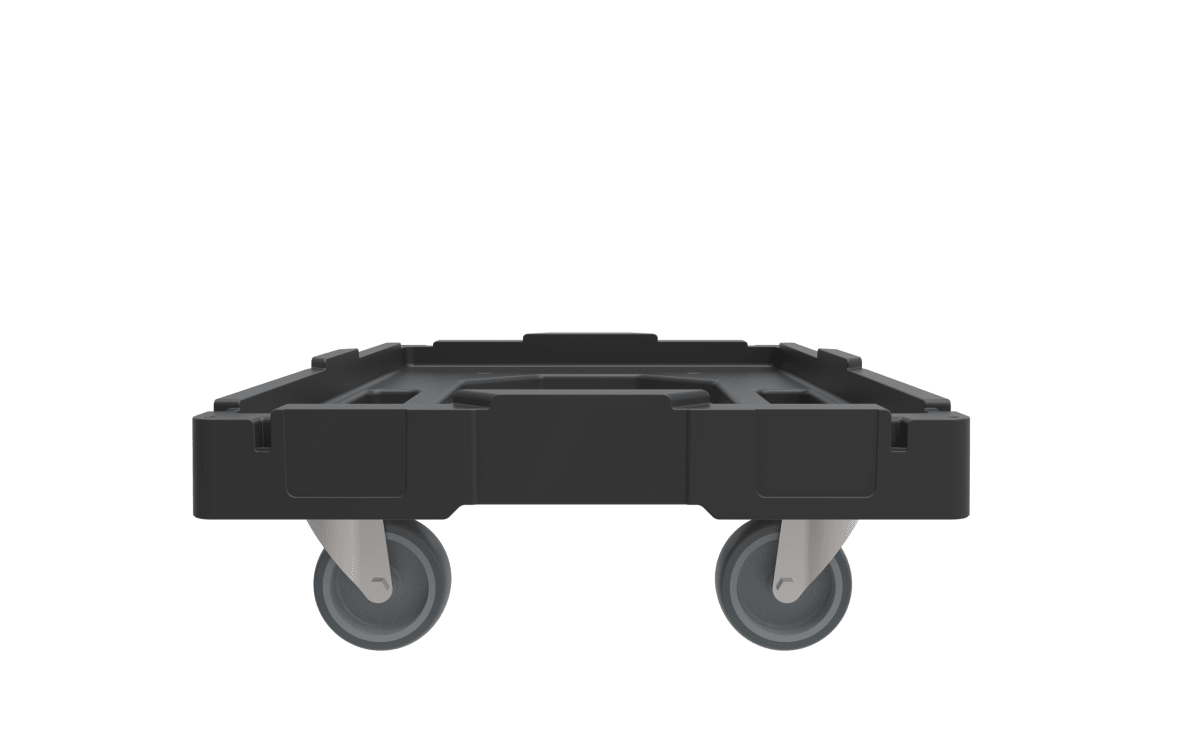 Unlink Transport Dolly 600 x 400 Containers - 300kg Pay Load - Warehouse Storage Products