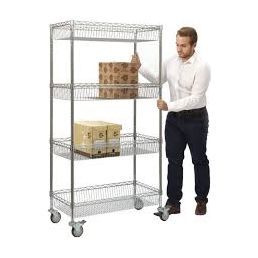Wire Mesh Trolley - Warehouse Storage Products